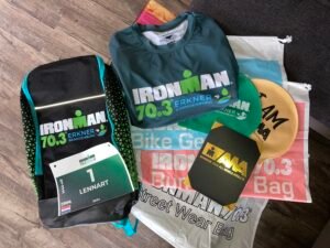 Ironman 70.3 Erkner - race and registration goodies