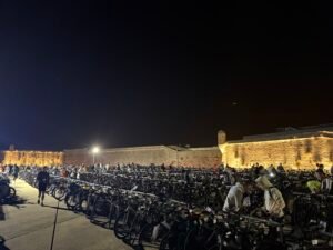 Ironman 70.3 Cascais 2025 - Race morning transition zone