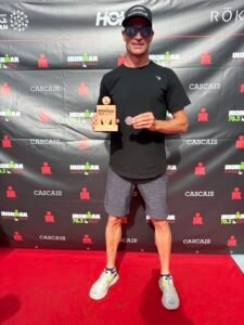 Ironman 70.3 Cascais 2025 - 2nd Place Trophy + World Championship slot