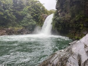 Tawhai Falls (Lord of the Rings movie set for Gollum's Pool) in the Tongariro National Park
